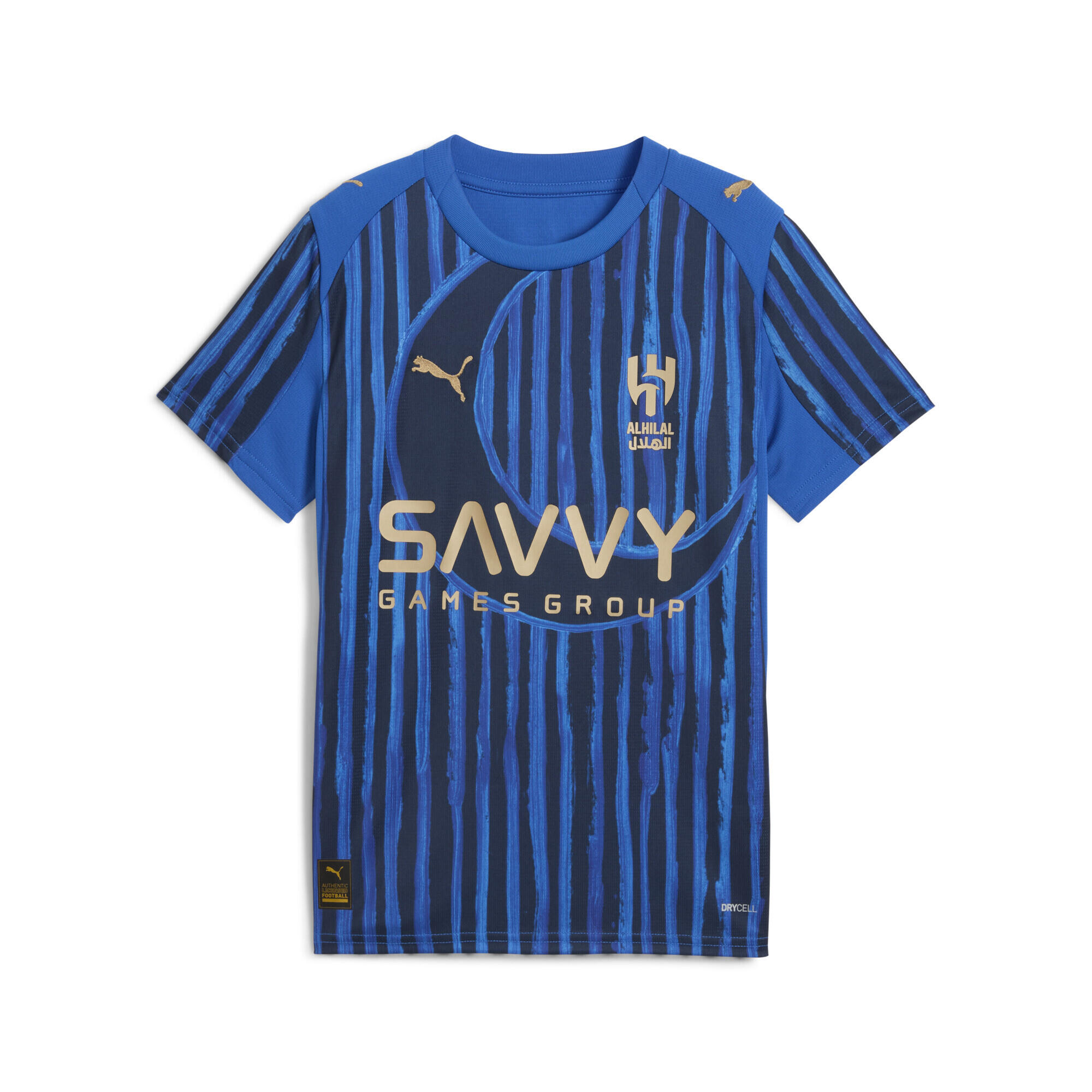 Młodzieżowa koszulka KIDSUPER × AL-HILAL SFC PUMA Blue Intense Club Navy