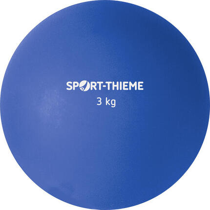 Trainings-Stoßkugel Kunststoff 3 kg, Blau, ø 121 mm Leichtathletik Unisex