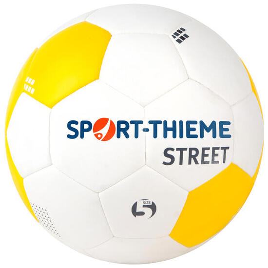 Fußball Street Größe 4 Fußball Unisex Weiß-Gelb