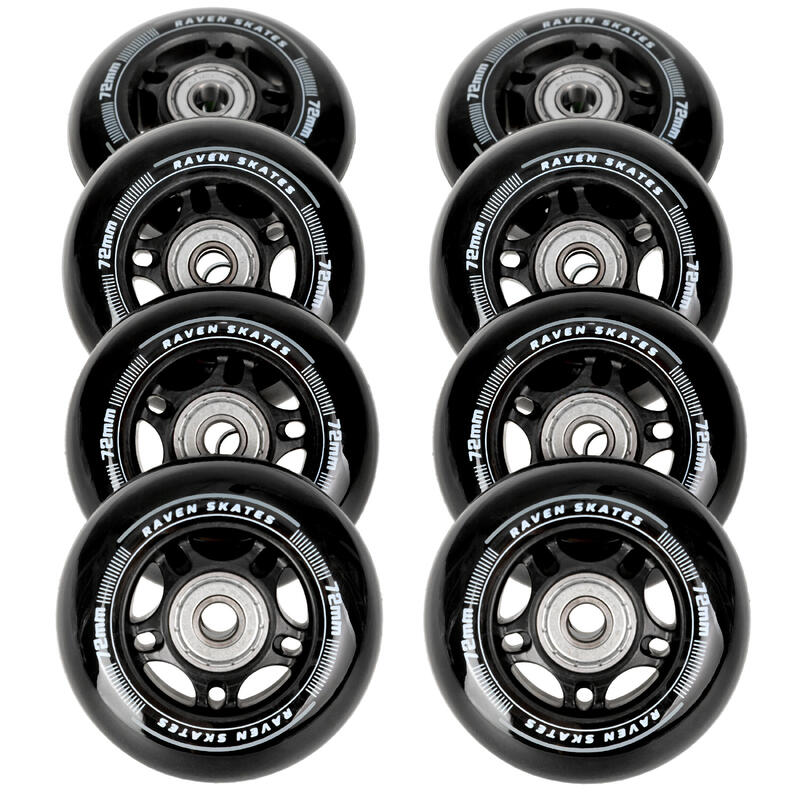 8x Kółka do rolek Raven Oxen 76mm PU