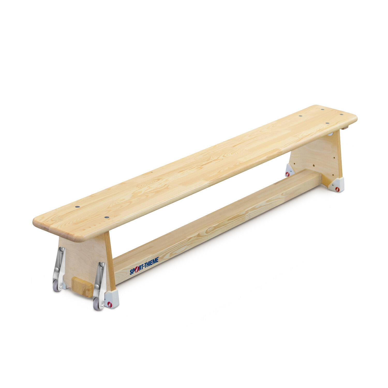 Turnbank Original 2 m Mit Transportrollen Turnen Unisex Natur 1/5