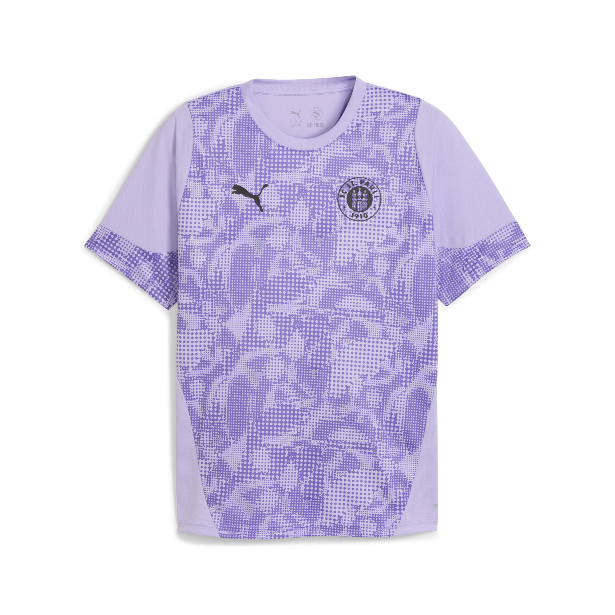 Puma - Maillot D'Entraînement Fc St. Pauli Homme Puma - T-shirt Manches Courtes - Noir|violet - Decathlon