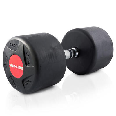 Kompakthantel Gummi 6 kg Gewichtheben Unisex