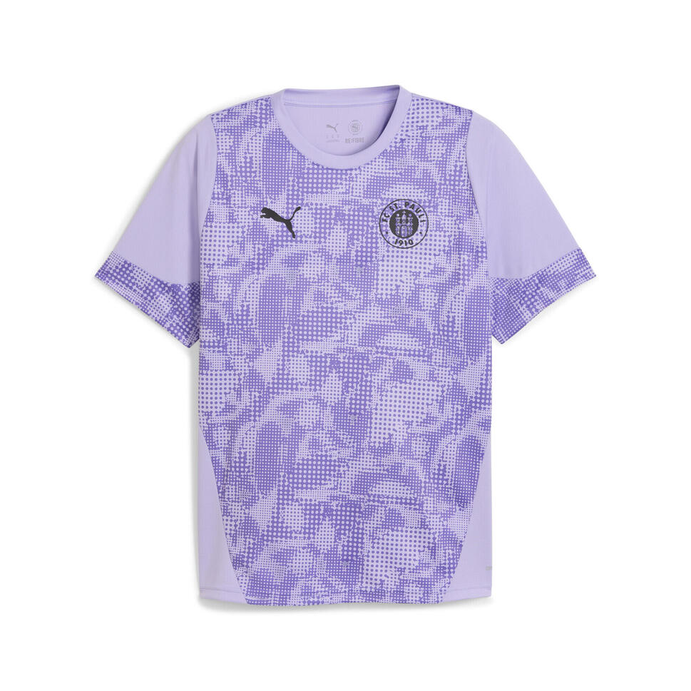 Męska koszulka treningowa FC St. Pauli PUMA Vivid Violet Black Purple