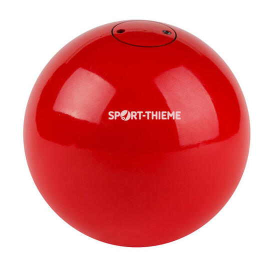 Wettkampf-Stoßkugel Stahl 5 kg Rot 110 mm Leichtathletik Unisex Rot