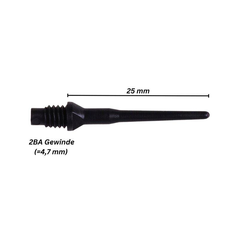 Karella Softspitze Keypoint 2BA Gewinde 1000 St. Schwarz 2/6