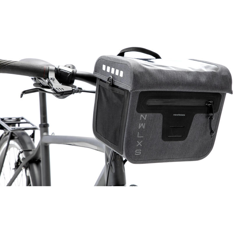 Stuurtas Varo Handlebar Bag 9,5 Liter 27 X 22 X 19 Cm - Grijs