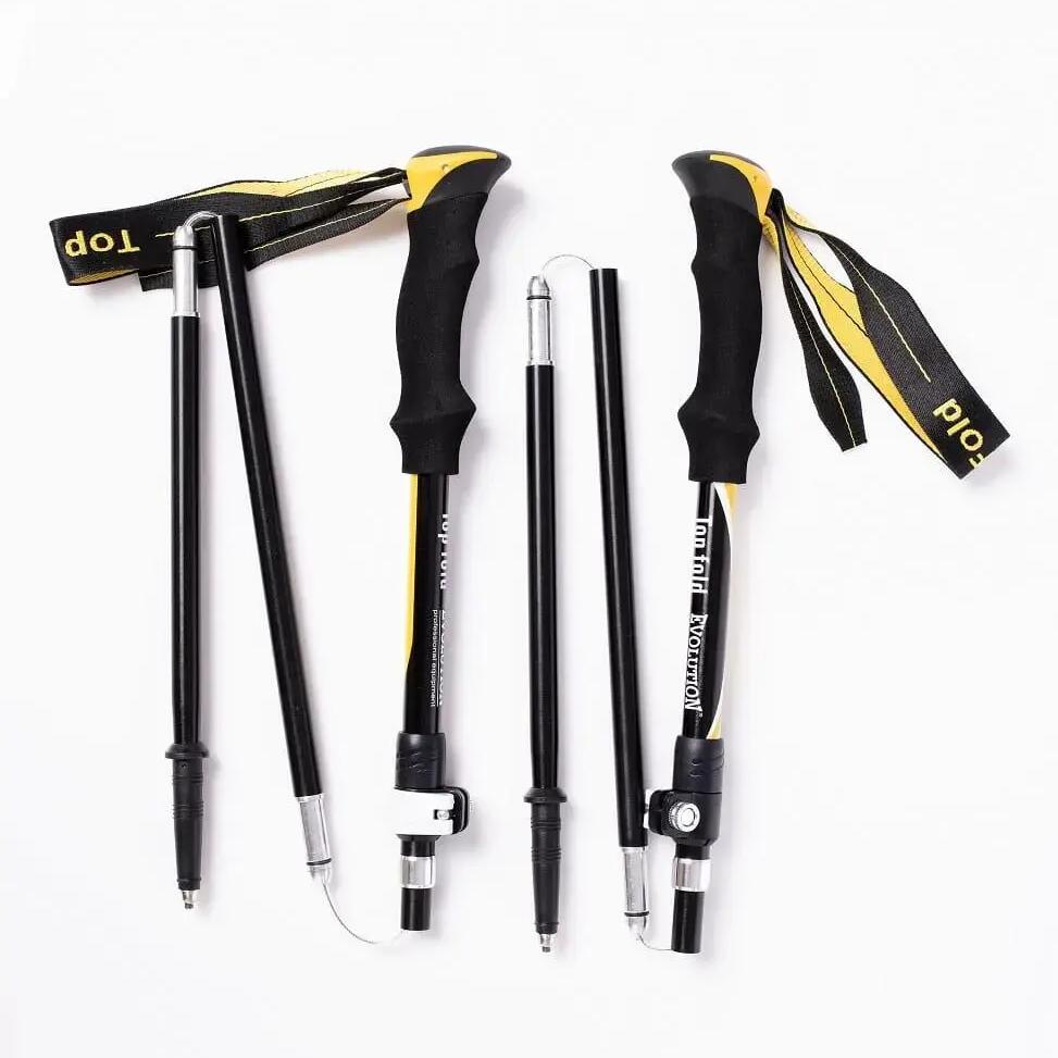 Trekking Poles Evolution Professional Equipment Top Fold Alu