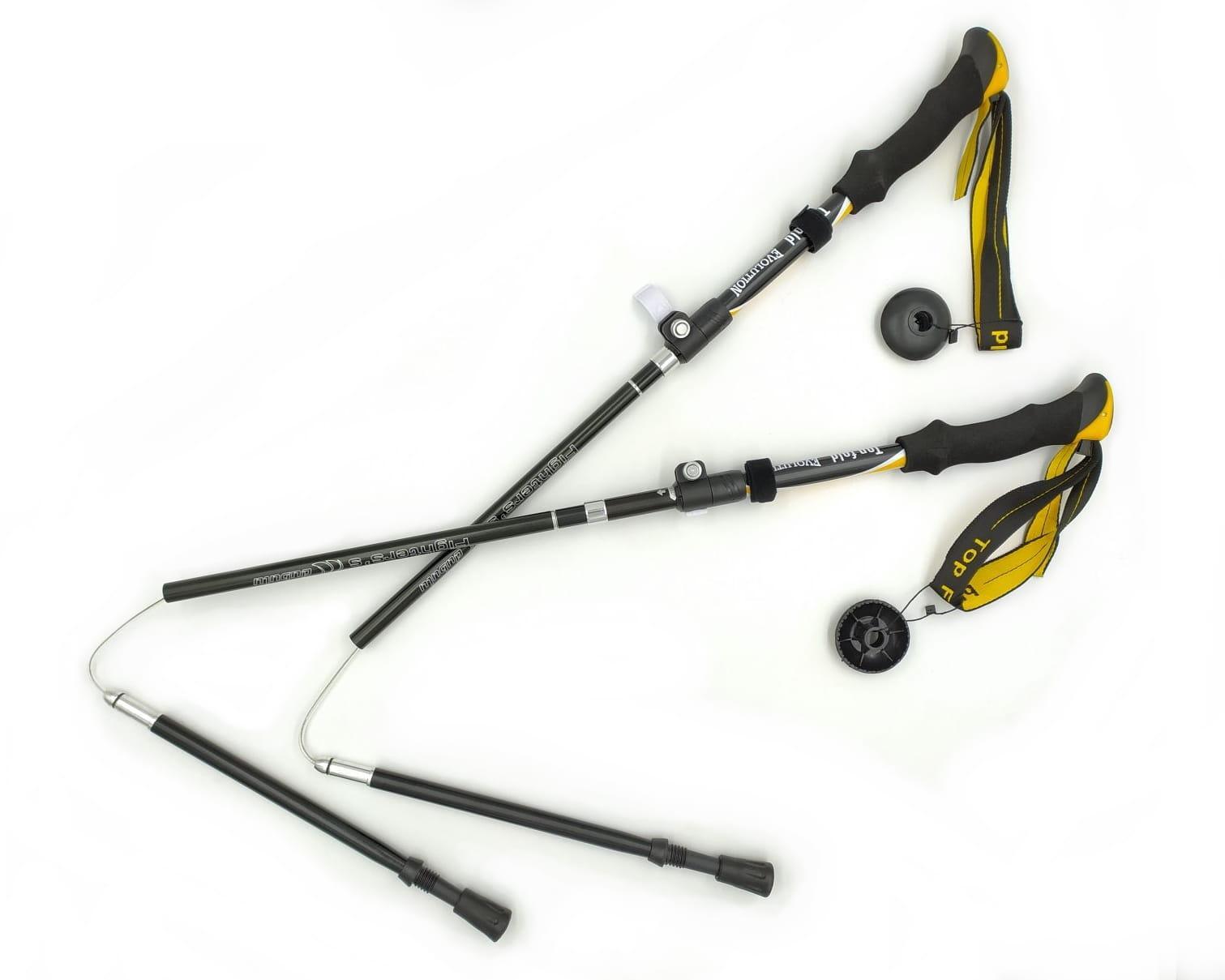 Kije trekkingowe Evolution Professional Equipment Top Fold Alu 2/7