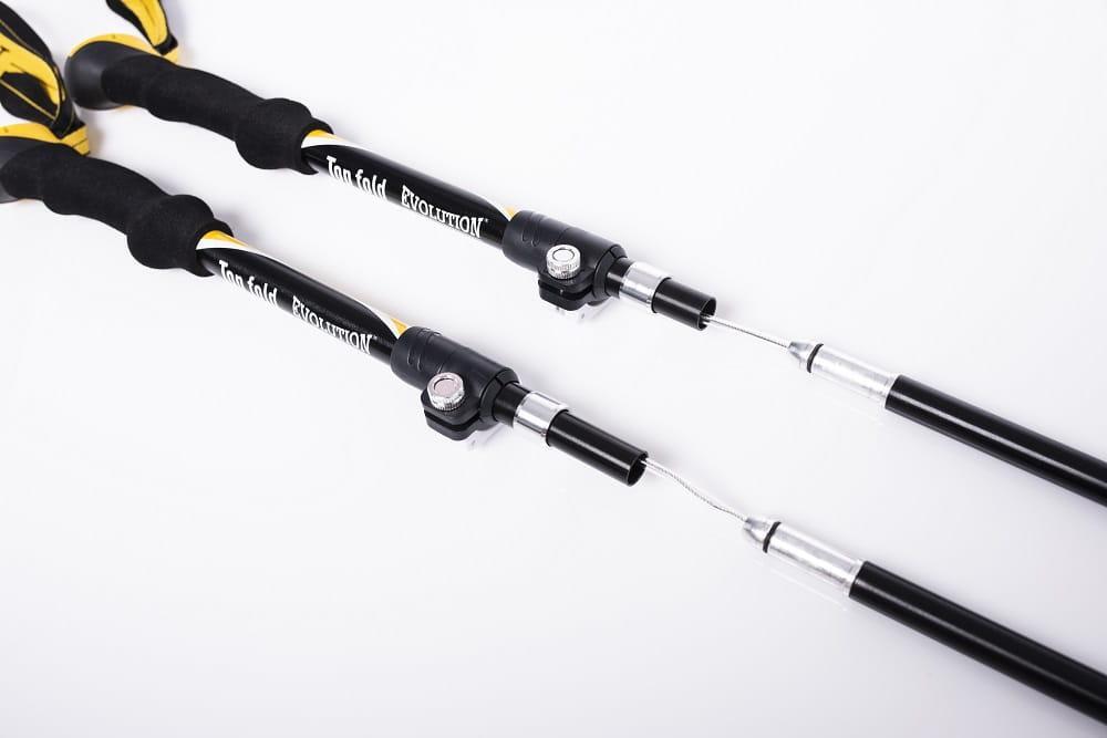 Kije trekkingowe Evolution Professional Equipment Top Fold Alu 3/7