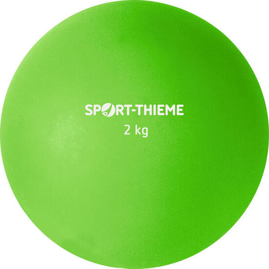 Trainings-Stoßkugel Kunststoff 4 kg, Orange, ø 134 mm Leichtathletik Unisex