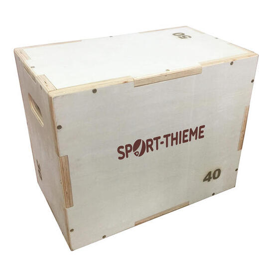 Plyobox Holz 30x40x50 cm Fitness / Krafttraining Unisex Holzfarben