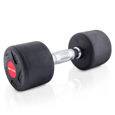 Kompakthantel Gummi 6 kg Gewichtheben Unisex