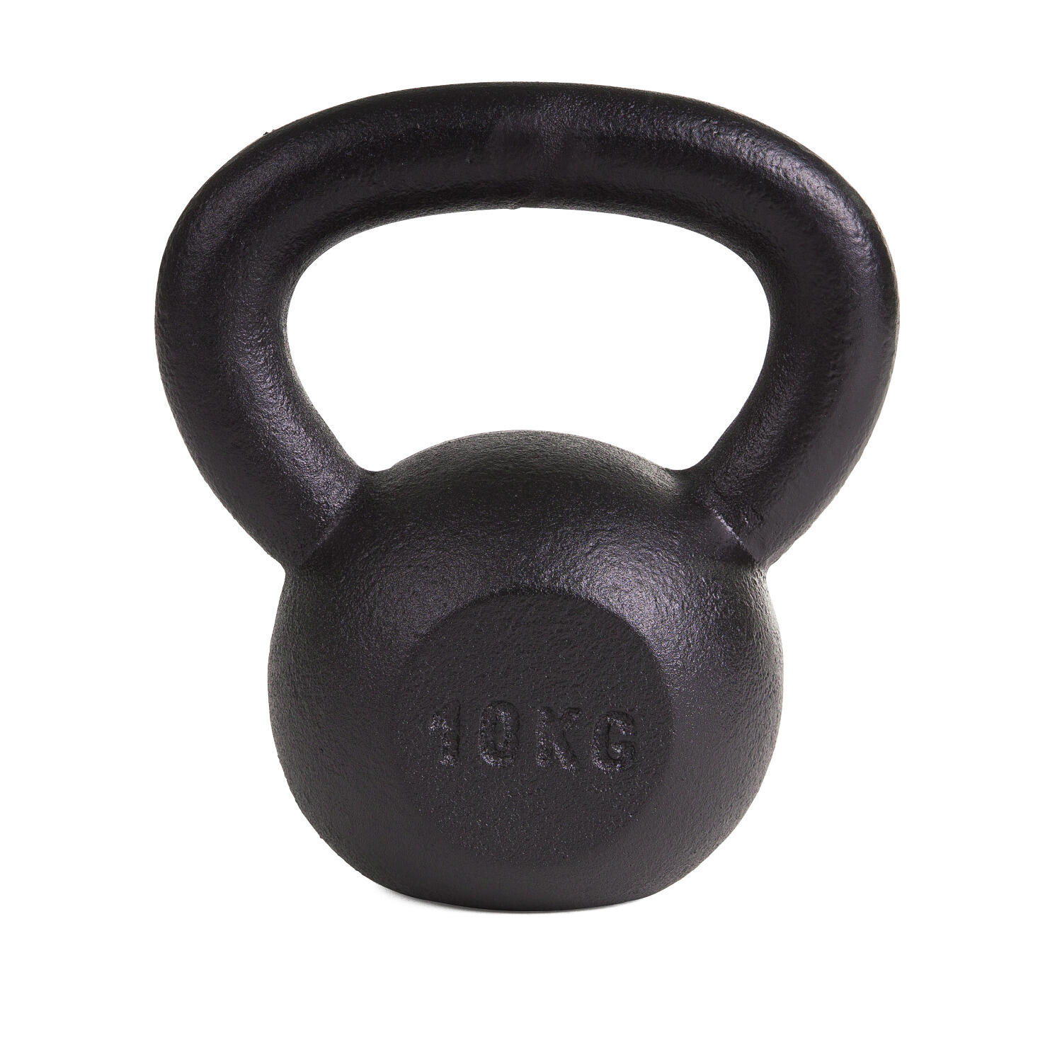 Kettlebell 10 kg Sport-Thieme fonte noire, revêtement poudré 1/3