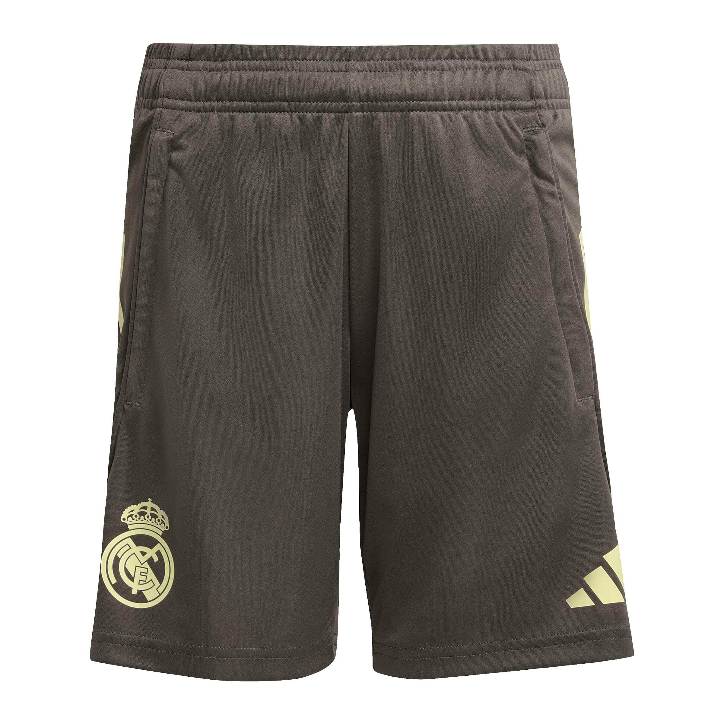 Adidas - Short D'Entraînement Enfant Real Madrid 2025/26 - Short - Gris - Decathlon