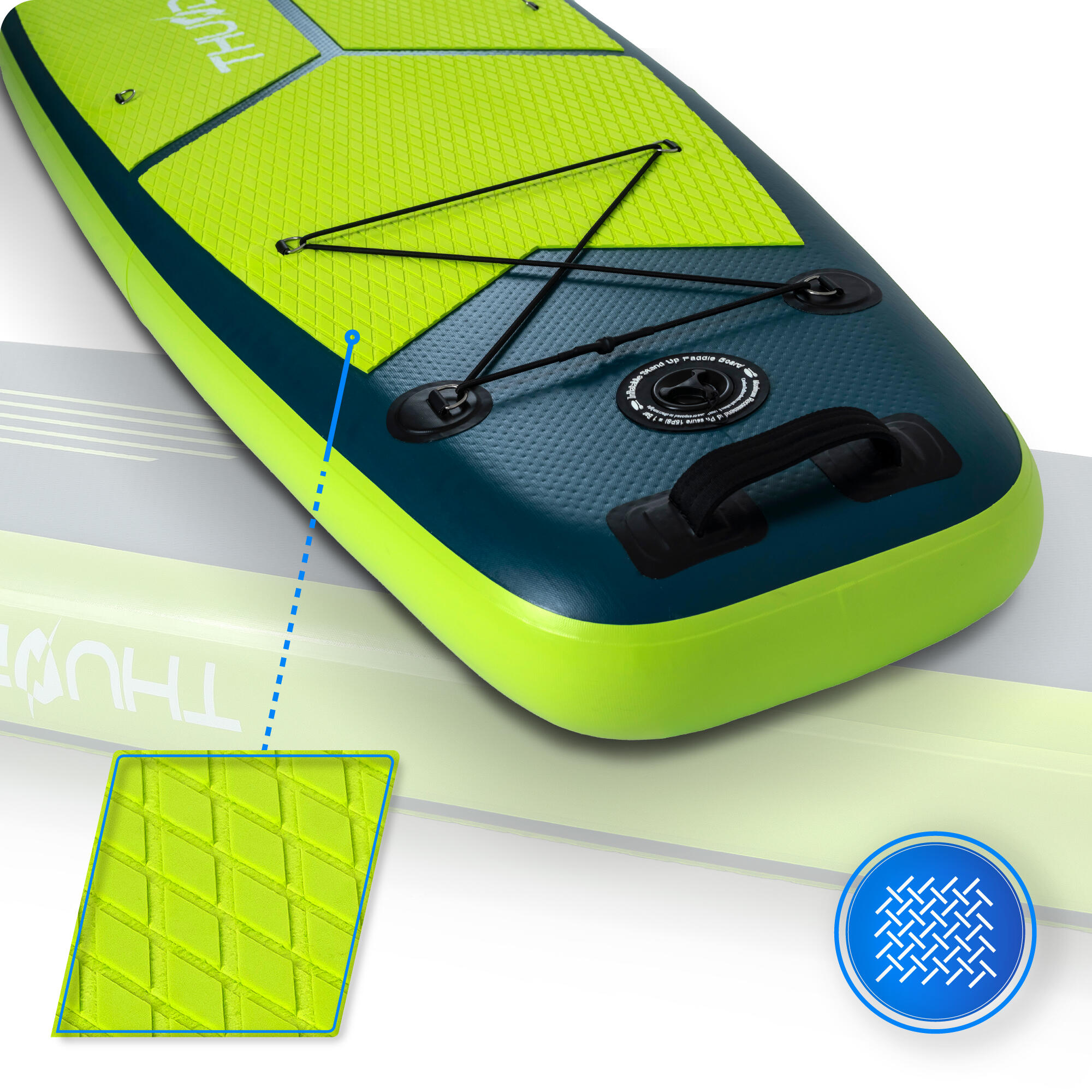 Opblaasbaar SUP-board met accessoires THUNDER VISO 365cm 7/8