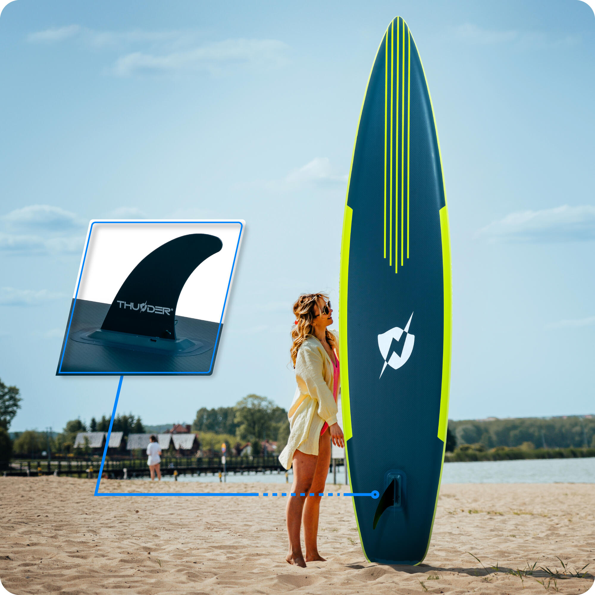 Opblaasbaar SUP-board met accessoires THUNDER VISO 365cm 5/8