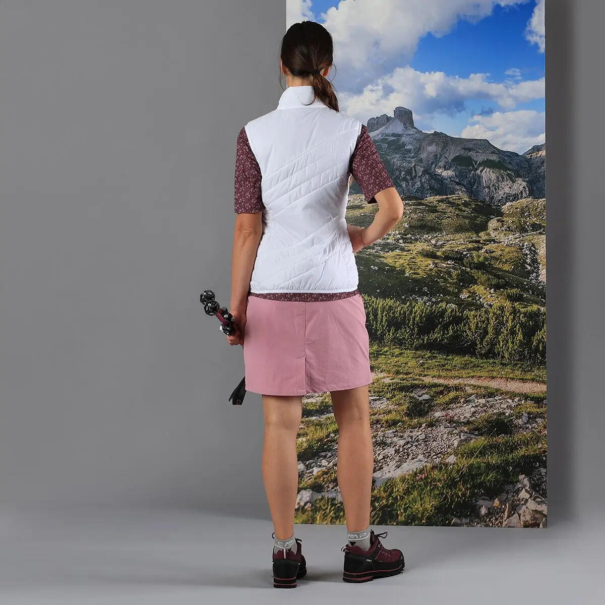 Falda pantalón 2 en 1 para mujer CMP 4/5