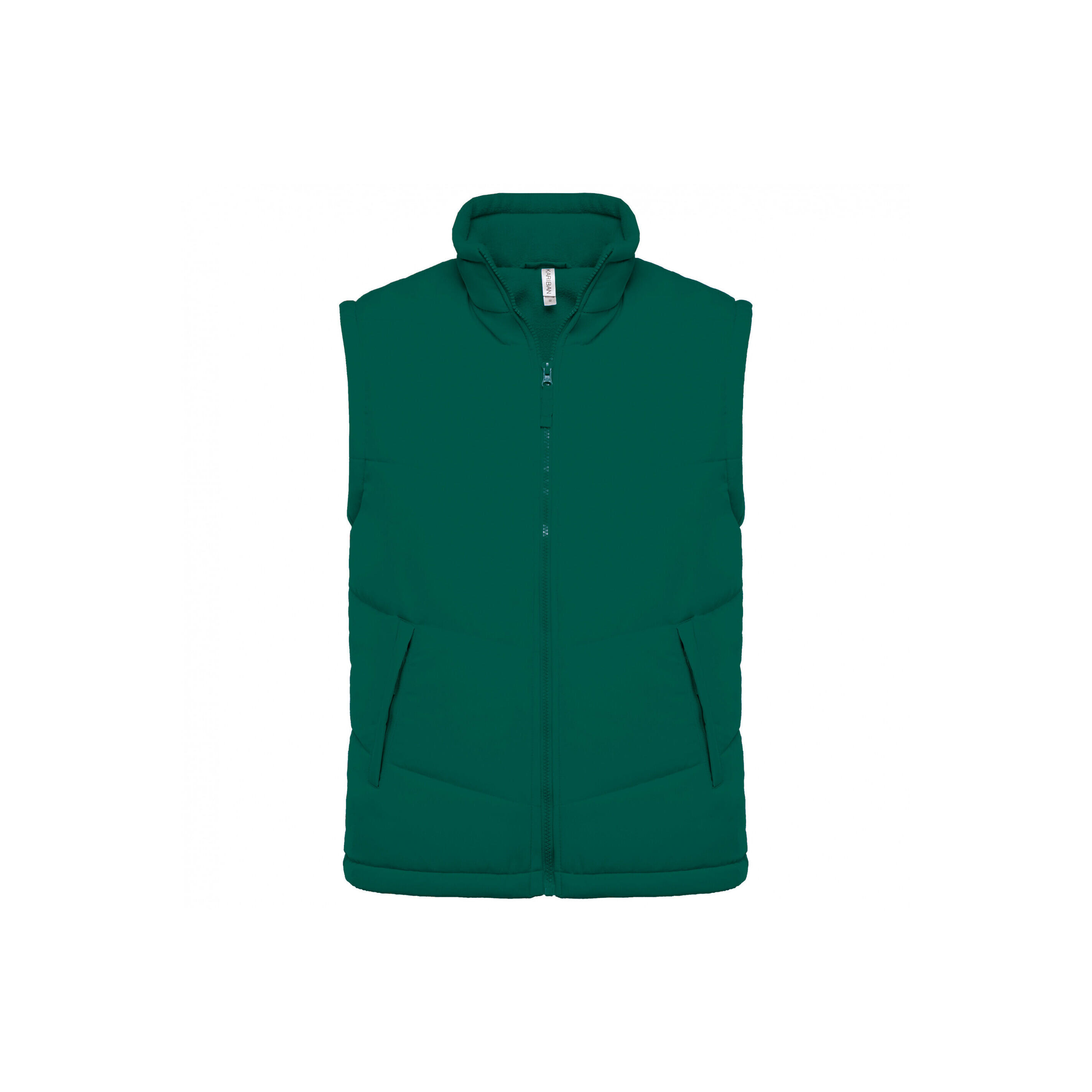 Kariban - Veste Sans Manches Doublé Polaire Kariban Warmer - Doudoune Synthétique - Vert - Decathlon