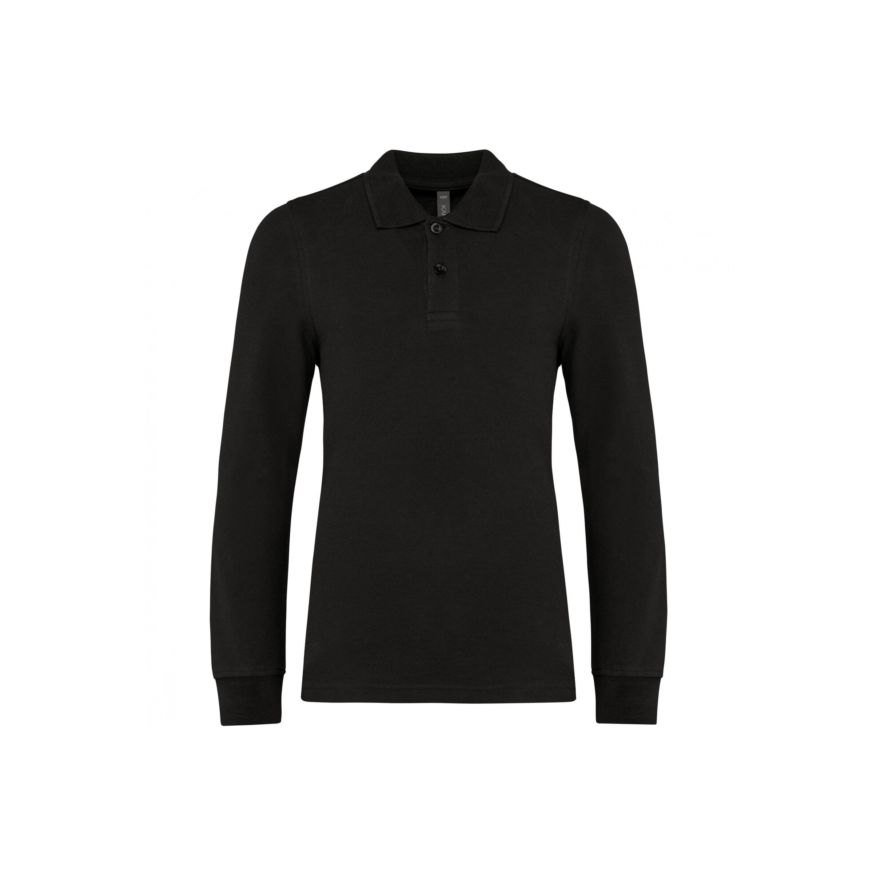 Kariban - Polo Manches Longues Enfant Kariban - Polo Manches Longues - Noir - 12/14 Ans - Decathlon