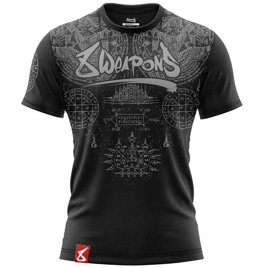 T-Shirt 8 WEAPONS Yantra noir S
