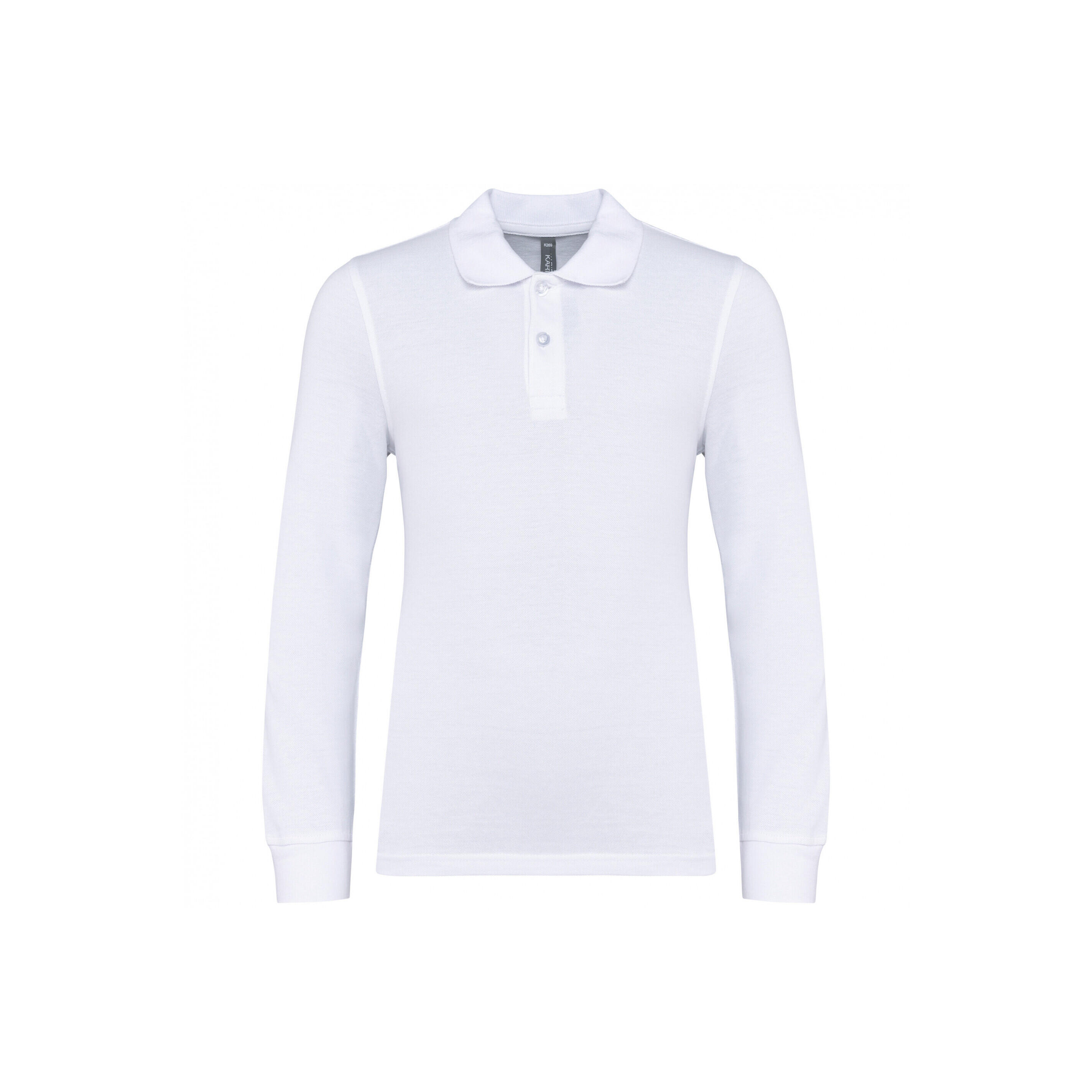 KARIBAN Long sleeve polo for kids Kariban