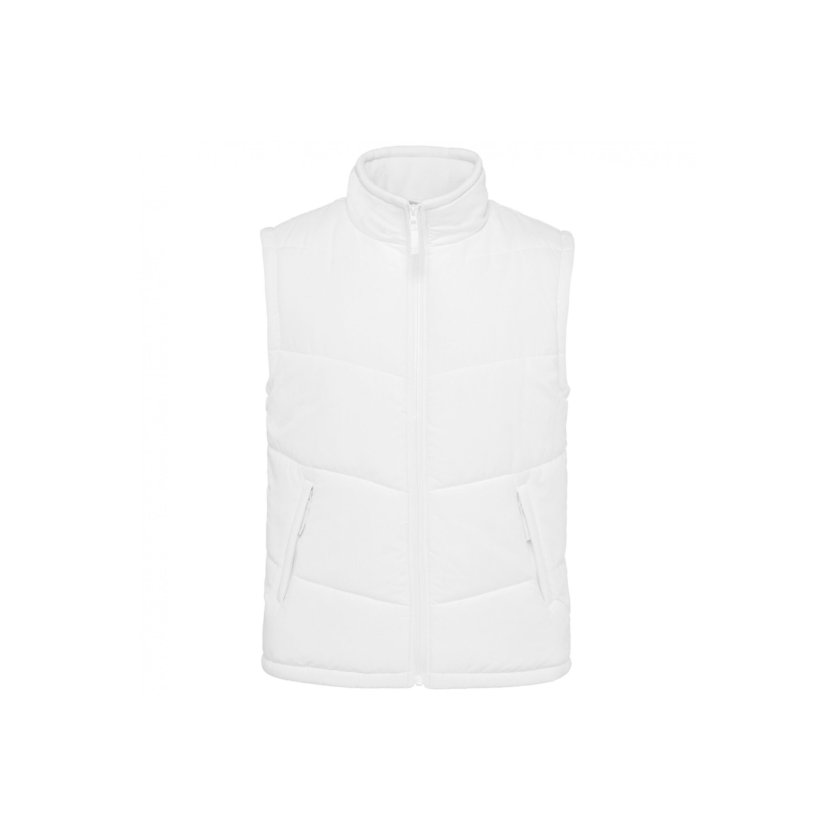 Kariban - Veste Sans Manches Doublé Polaire Kariban Warmer - Doudoune Synthétique - Blanc - Decathlon
