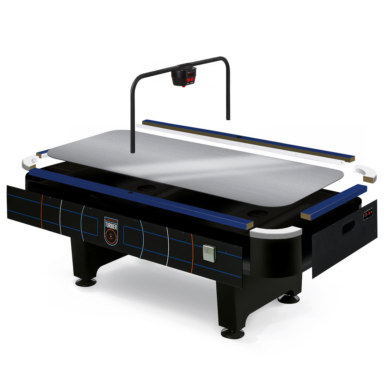 Airhockey-Tisch Turnier 2.0, 8 ft Tischfußball Unisex 3/6