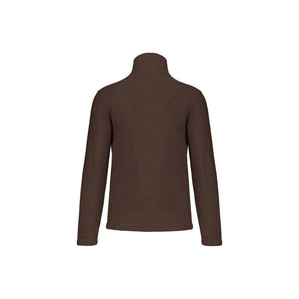 Polar z kołnierzem na zamek błyskawiczny Kariban Enzo