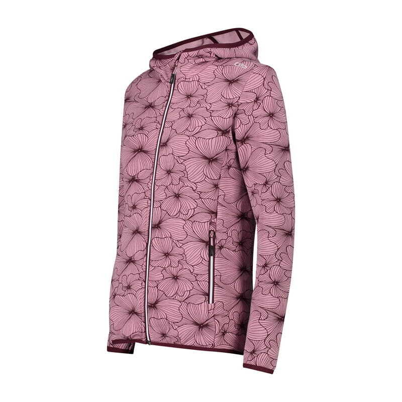 CMP Damen Fleecejacke Woman Jacket Fix Hood 33E5946 2/5