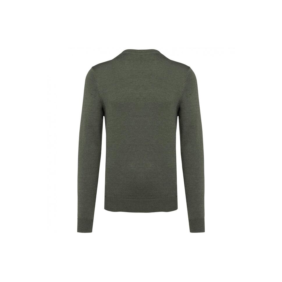 Sweter z dekoltem w kształcie litery V Kariban