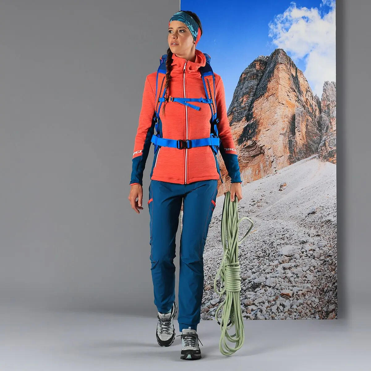 Polaire à capuche femme CMP 4/5