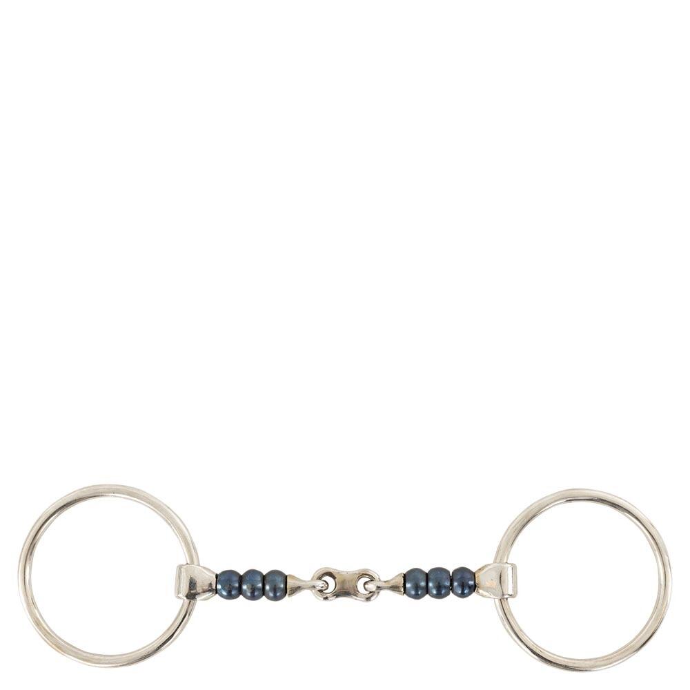 Bocado doble para caballos BR Equitation Sweet Iron Cherry Roller 2/2