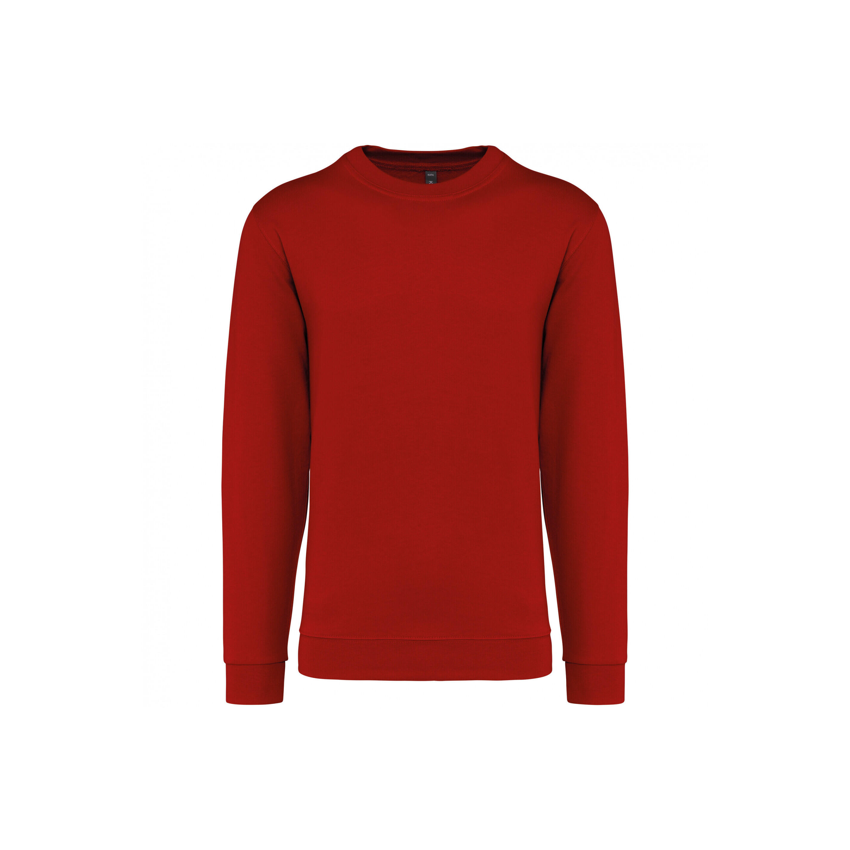 Kariban - Sweatshirt Col Rond Kariban - Sweat-shirt - Rouge - Decathlon