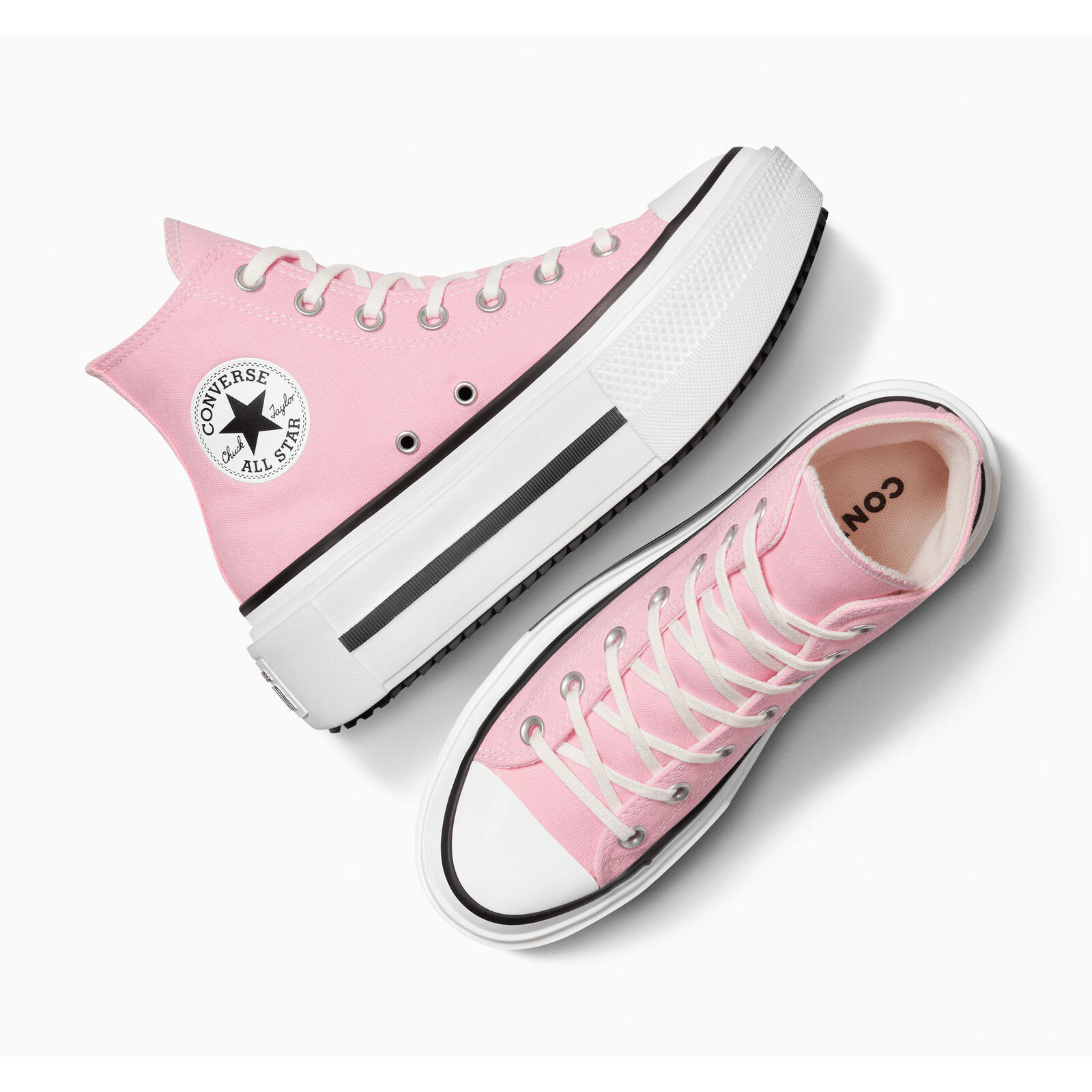 Baskets Converse Ct As Lift Double Stack, Rose, Unisexe 2/5