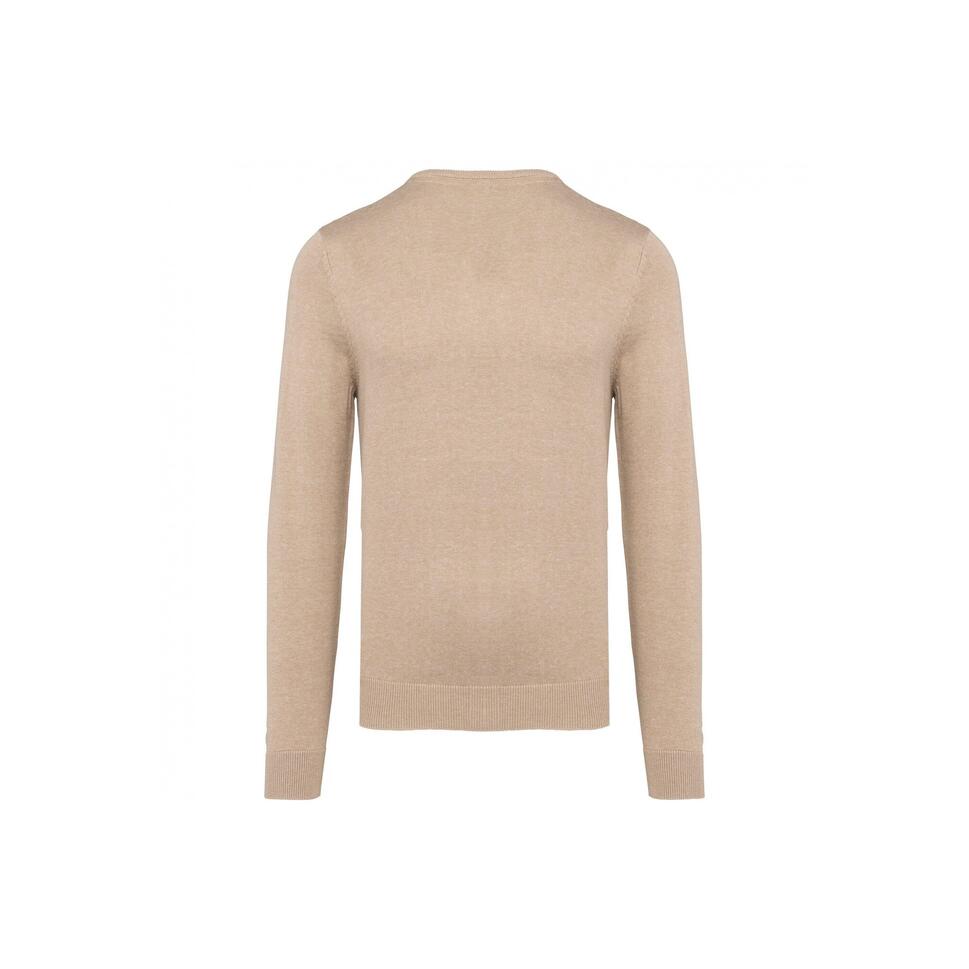 Sweter z dekoltem w kształcie litery V Kariban