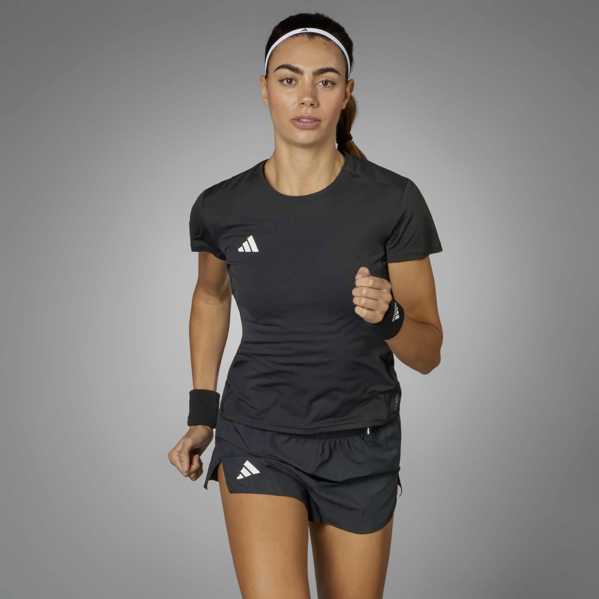 T-Shirt Adidas Sport Adizero E Tee Femme 2/5