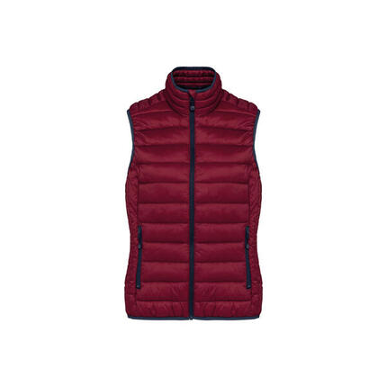 Leichte ärmellose Daunenjacke, Damen Kariban