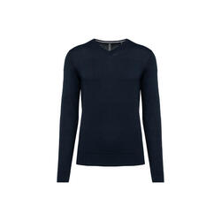 Pull col en V écoresponsable Kariban