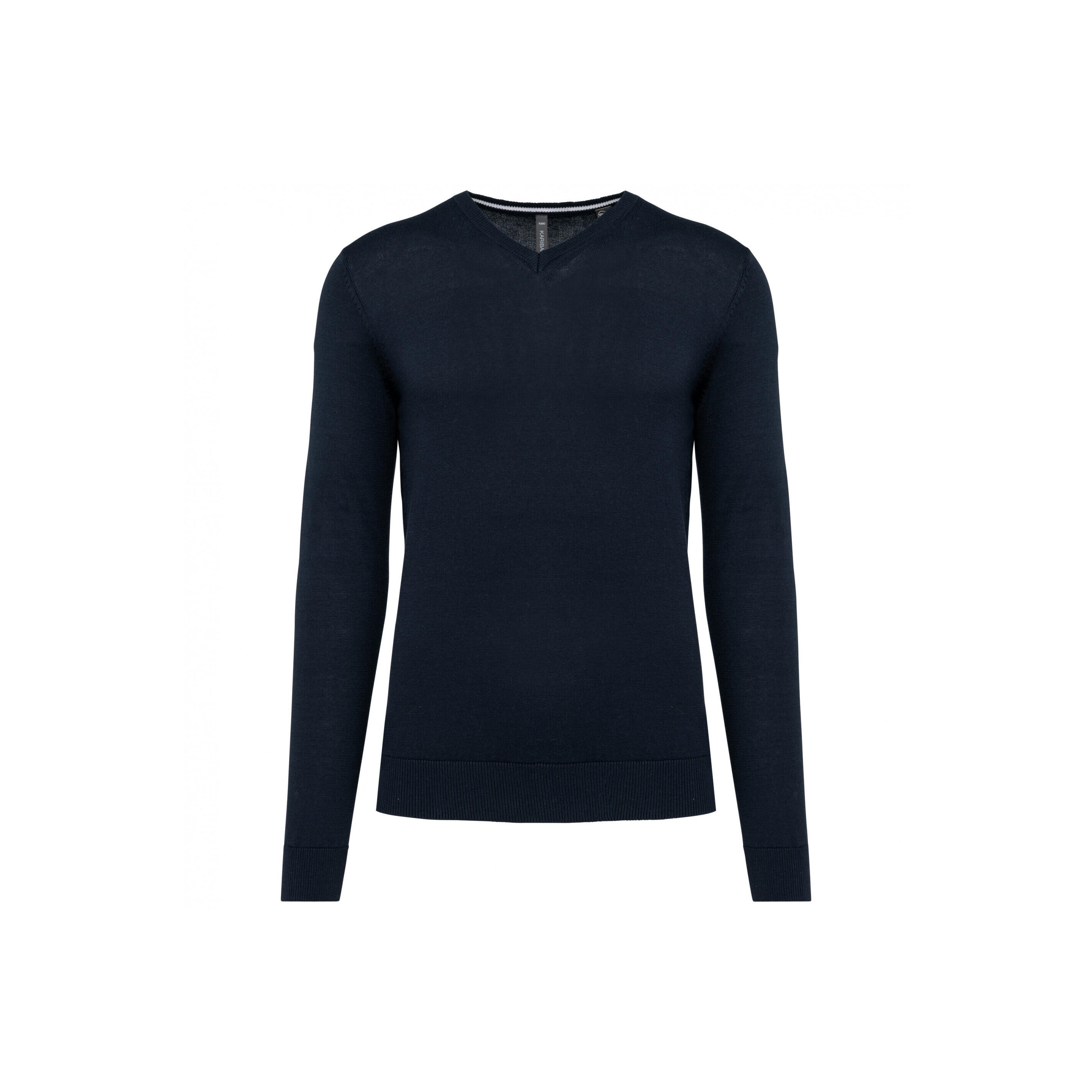 Kariban - Pull Col En V Écoresponsable Kariban - Pull - Bleu - Decathlon