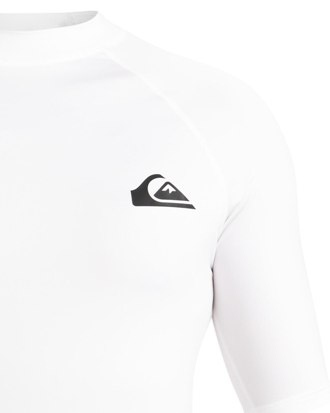 T-shirt de surf à manches courtes UPF50 EVERYDAY Blanc Homme 3/5
