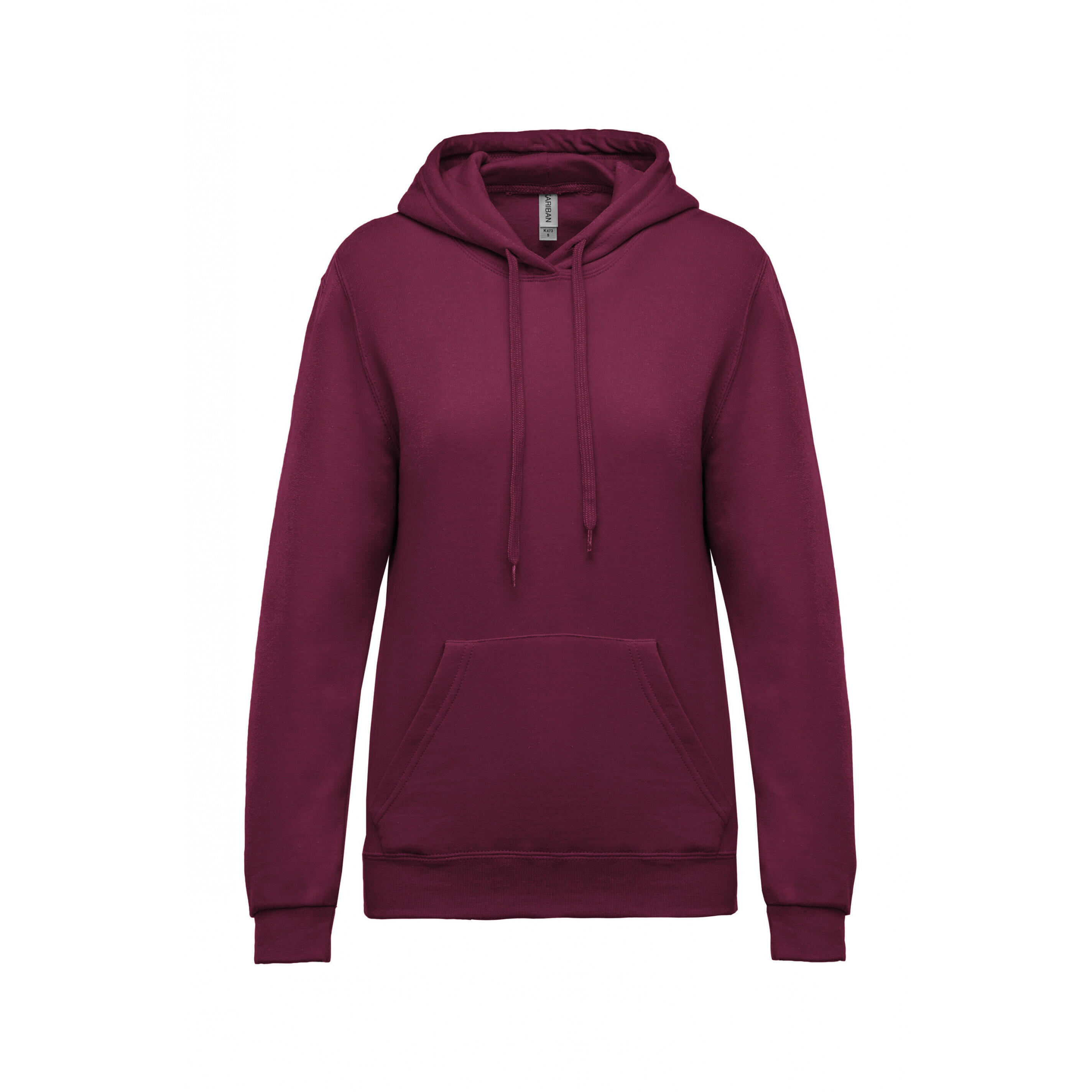 Kariban - Sweatshirt À Capuche Femme Kariban - Sweat-shirt - Marron|rouge - Decathlon