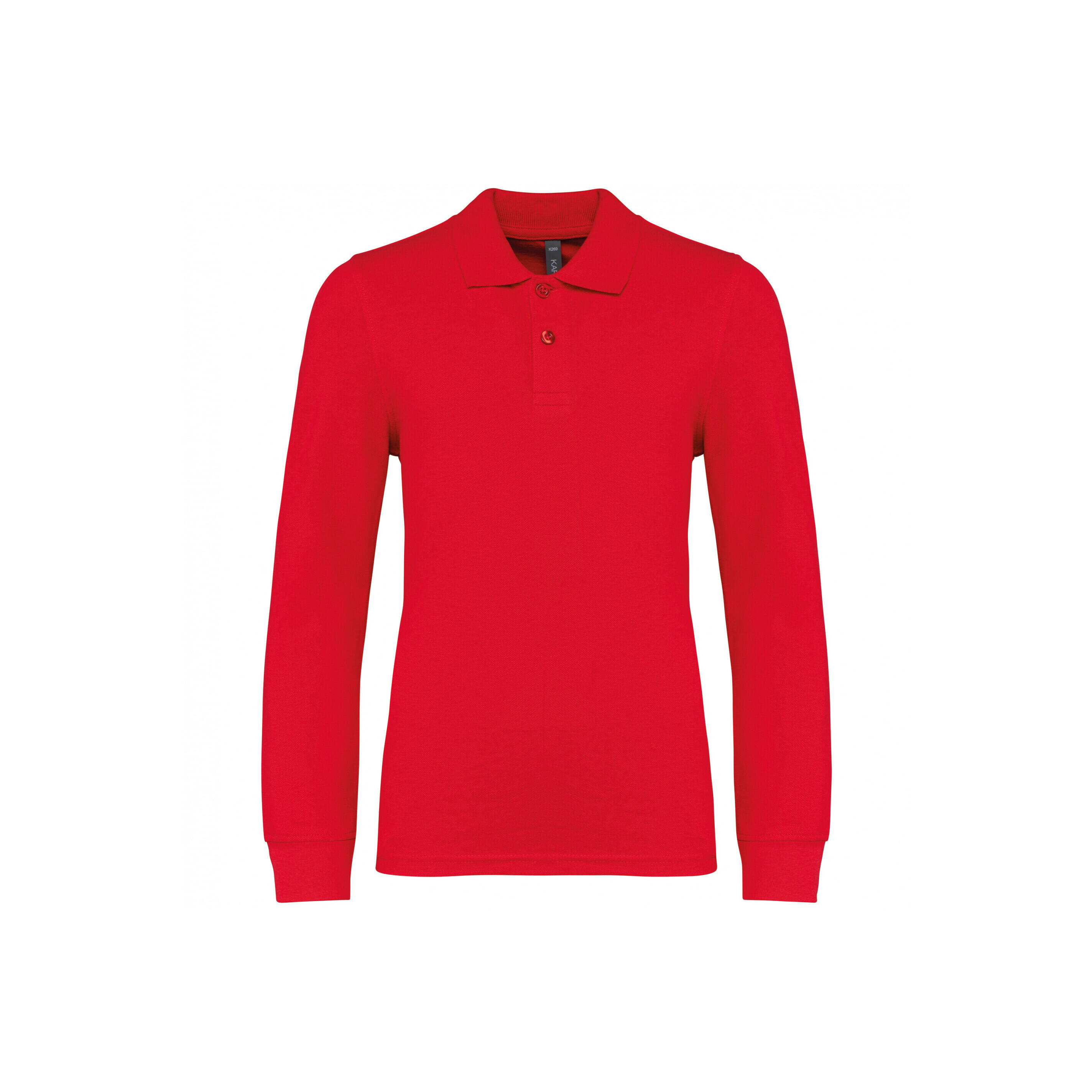 Kariban - Polo Manches Longues Enfant Kariban - Polo Manches Longues - Rouge - 12/14 Ans - Decathlon
