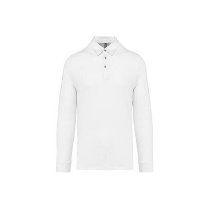 Jersey-Poloshirt langarm Kariban