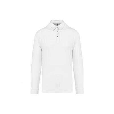 Jersey-Poloshirt langarm Kariban