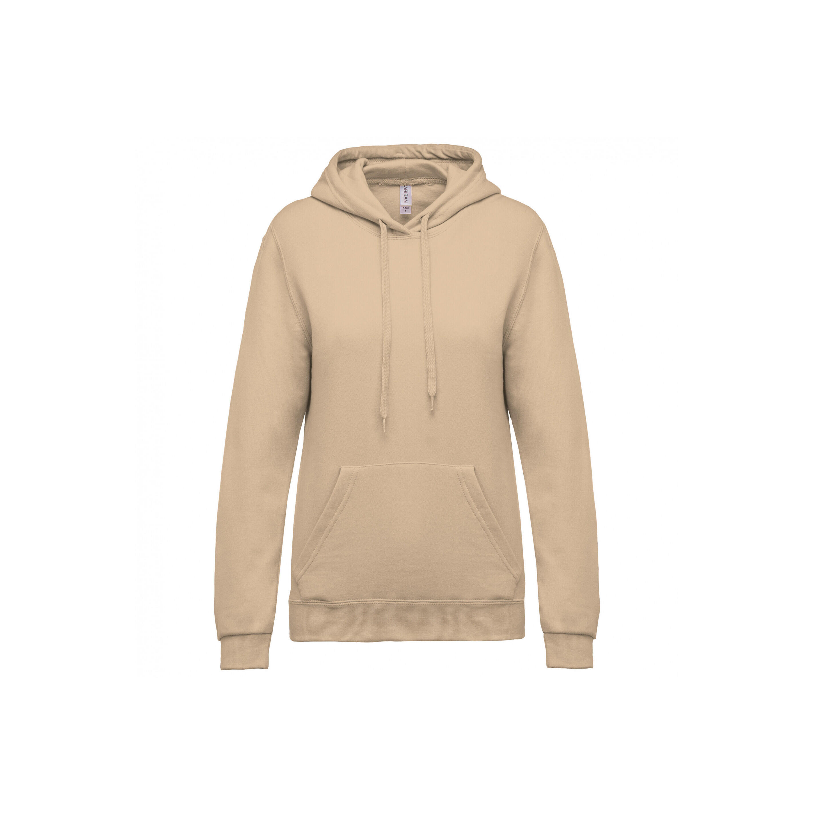 Kariban - Sweatshirt À Capuche Femme Kariban - Sweat-shirt - Beige|blanc - Decathlon