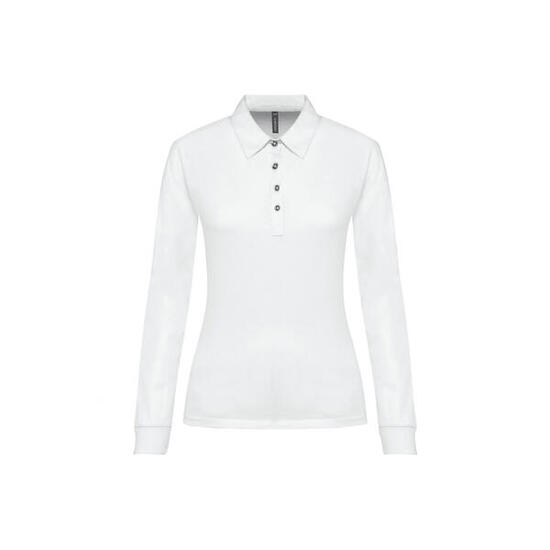 Polo jersey manches longues Femme Kariban