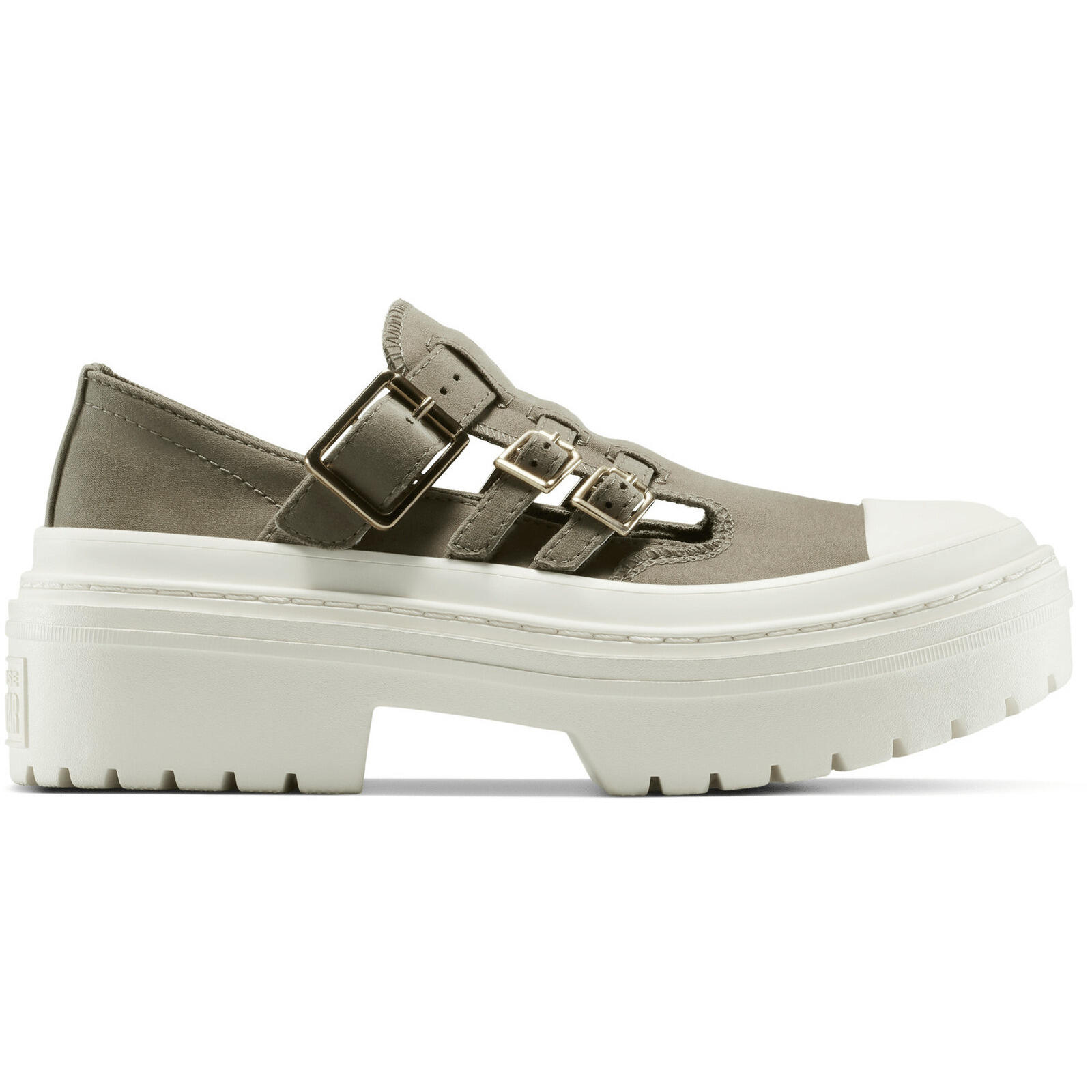CONVERSE Chinelos Converse Chuck Taylor As Lugged Heel Mj, Verde, Unissex