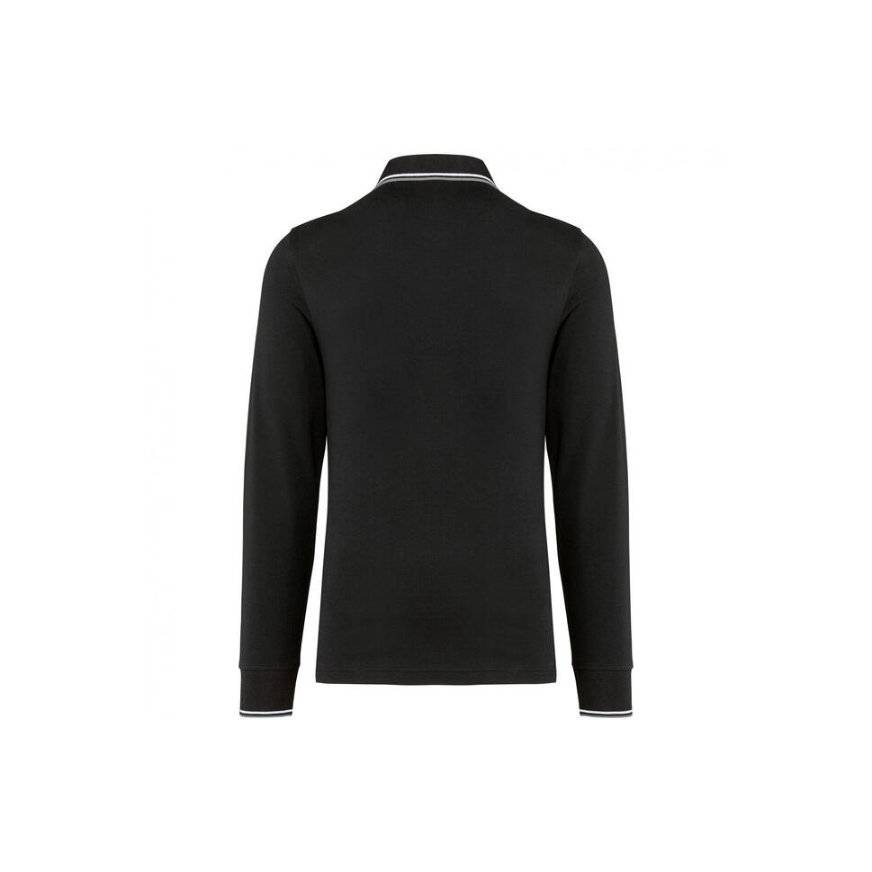 Koszulka polo pique z długim rękawem Kariban