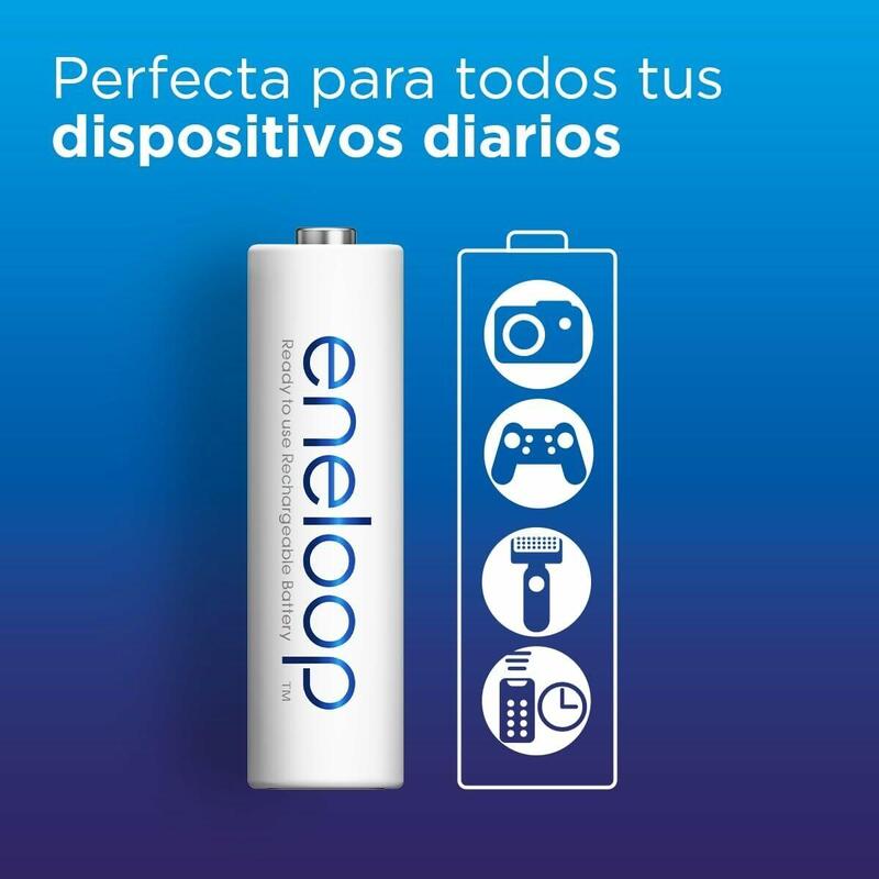 Baterii Reîncărcabile Panasonic BK-4MCDE/4CP+CASE AAA